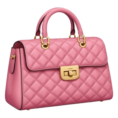 Designer bag pink sticker
