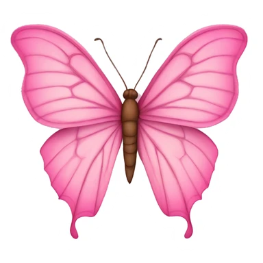 Mariposa rosa sticker