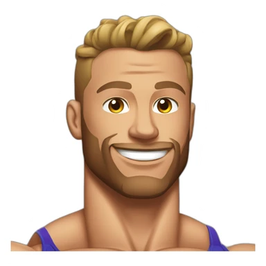 Chris Bumstead bodybuilder sticker