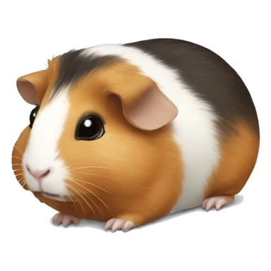 Guineapig very cute but realistic sticker