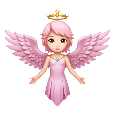 seraphim light pink sticker