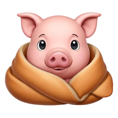 Pig in blanket sticker