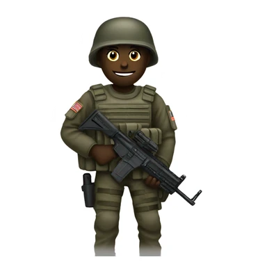 Shadow company solider sticker