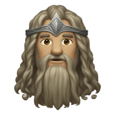 saurom lord of the rings sticker