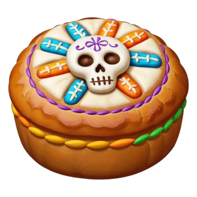 Pan de Muerto sticker