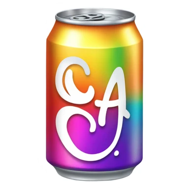 can of soda sticker