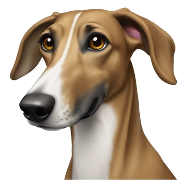 Sighthound black  sticker