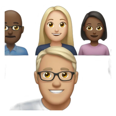 zoom meeting in a computer sticker