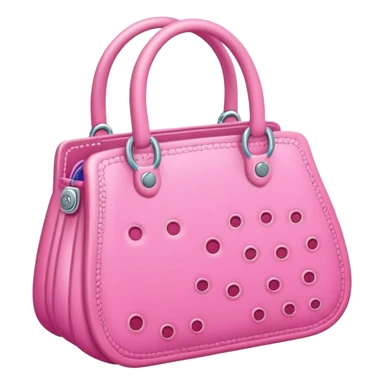crocs purse sticker