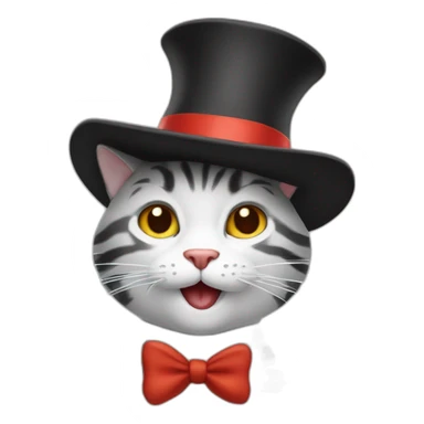 cat-in-the-hat sticker