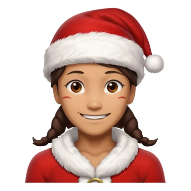 Korra santa sticker