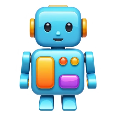 depict the concept of AI in a fun way - not using a robot sticker