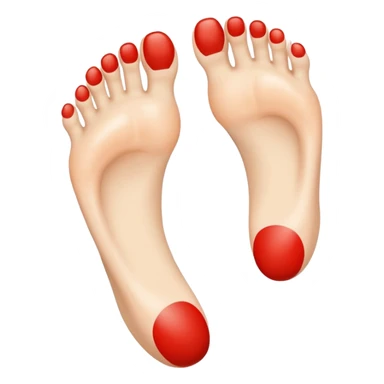 screaming kicking feet sticker