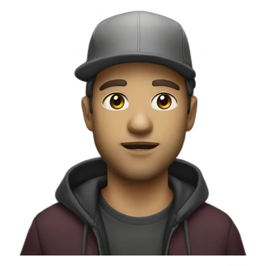 Klem Schen rappeur sticker