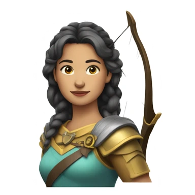 archer queen sticker