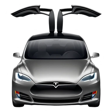 Tesla car  sticker