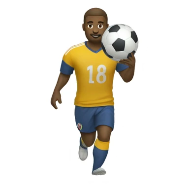 Garien de foot qui arrete un ballon sticker