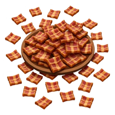 bacon bits sticker