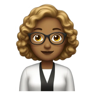 female pastor sticker