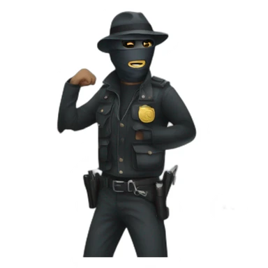 Bank robbery sticker