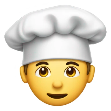empty chef toque sticker