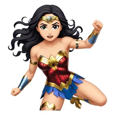 Tulsi Gabard as Wonder Woman sticker