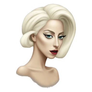 Lady Gaga from Alejandro clip sticker