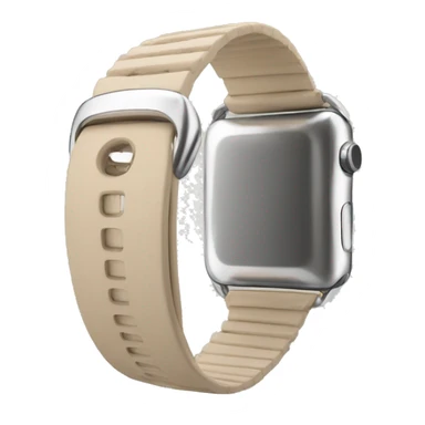 Iwatch beige band sticker
