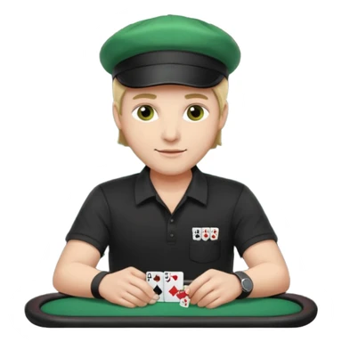 coupier poker  sticker