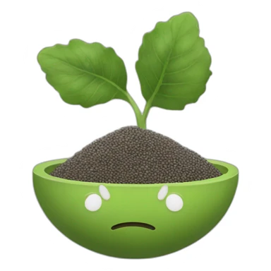chia seed sticker