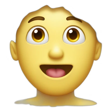 emoji con toalla de baño en la cabeza sticker