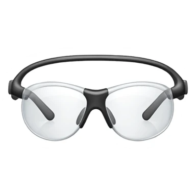 safety glasses sticker