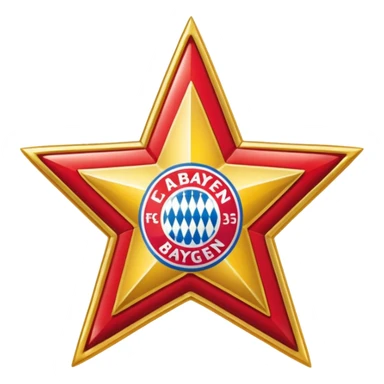 FC Bayern Stern des Südens sticker