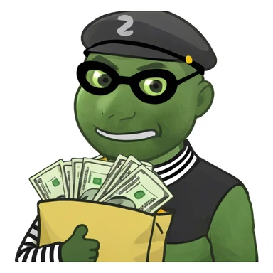 Robber Emoji  sticker