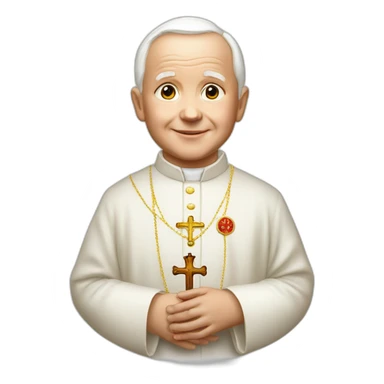 John-paul-II-children sticker