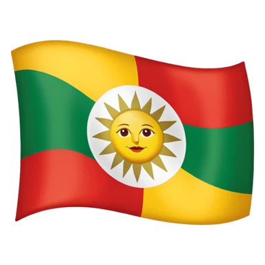 Kurdisch Flagge sticker