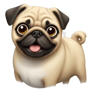Pug sticker