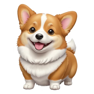 corgi thank you sticker