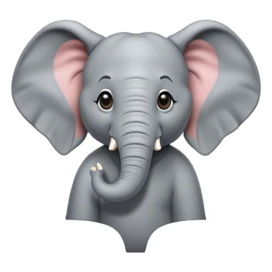 Elephant in movie theater sticker
