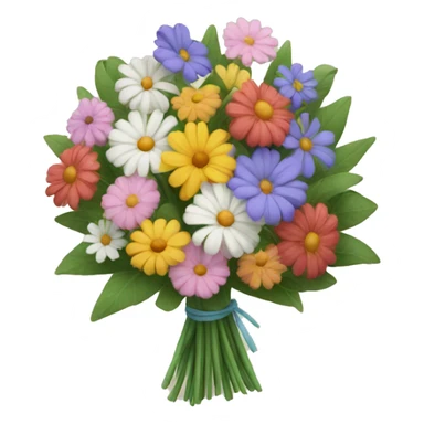 bundle of flowers sticker