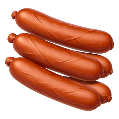 Dry-smoked sausage sticker