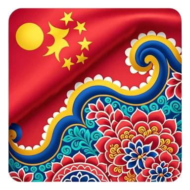 China traditional sticker