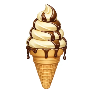 ice cream cone sticker
