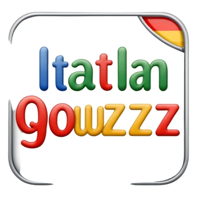 italian german word quiz sticker
