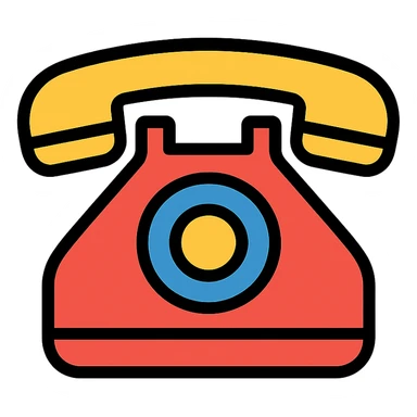telephone sticker