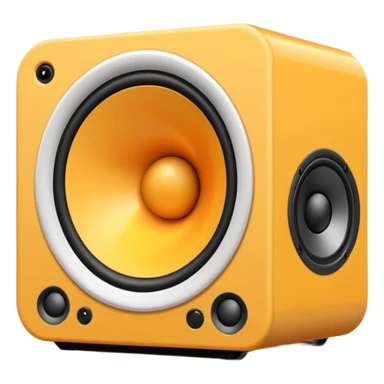 speaker sound output sticker