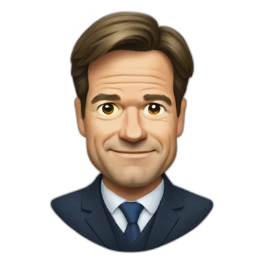 Mark Rutte sticker
