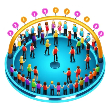 a cycle diagram: First it attracts high-status guests and excludes everyone else. Over time, as the VIPs gravitate to other, newer clubs in the city, the club opens its doors to the lower-status masses and the crowd gets less exclusive sticker