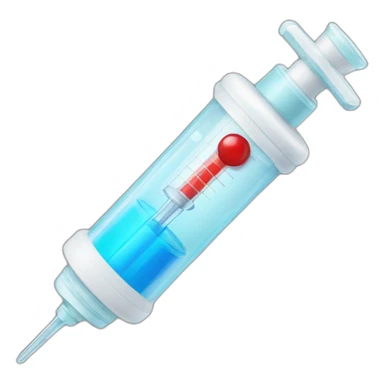medical syringe sticker