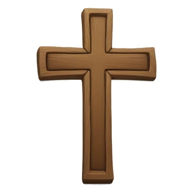 Christian cross sticker